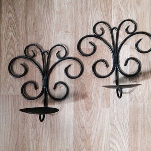 Candle wall decoration