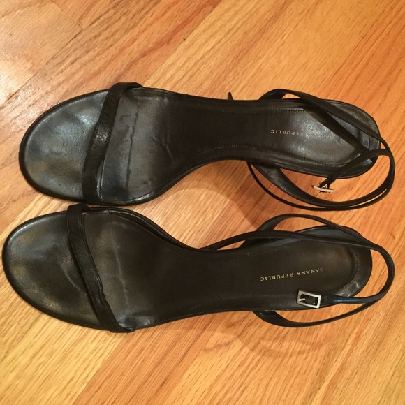 Banana Republic Black Sandals