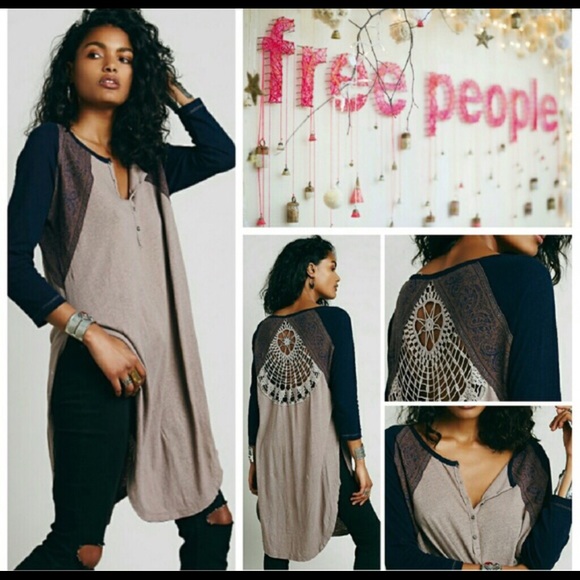SOLD NEW Free People Road Trip Tunic - Picture 1 of 4