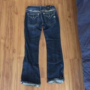 Miss Me jeans size 28 hemmed