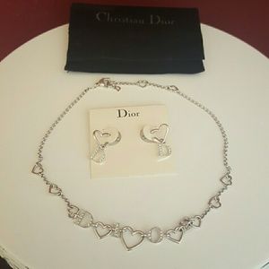 Christian Dior Choker and Earring set