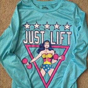 Wonder Woman Workout Shirt