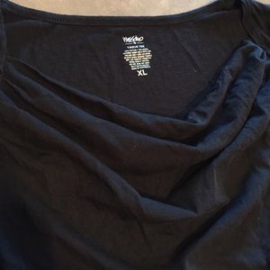 Black Mossimo Tissue Tee