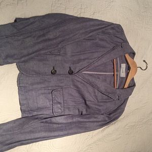 Caslon Chambray Blazer