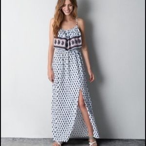 AE Ruffled Boho Maxi Dress