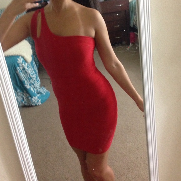 Sexy one shoulder dress