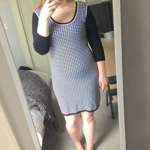 Banana Republic Houndstooth Dress