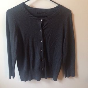 Express Charcoal Cardigan