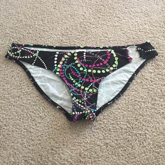 Colorful bikini bottoms