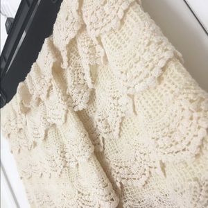 Lace Fringe Shorts