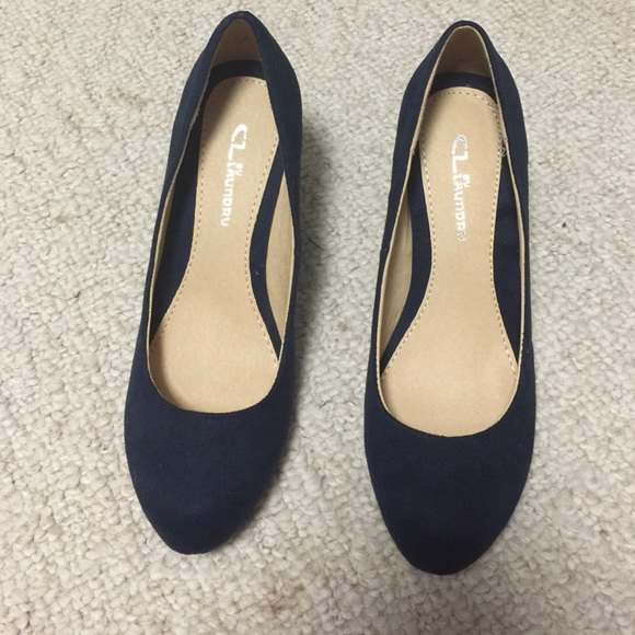 Blue heels