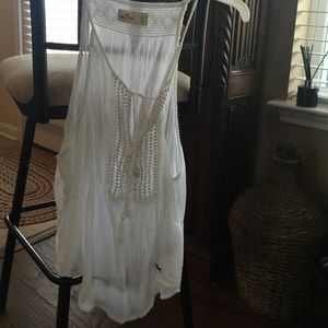 Beautiful sheer Hollister summer tank