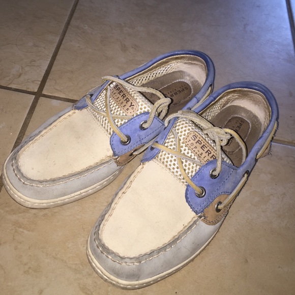 Blue comfy fashionable SPERRYS