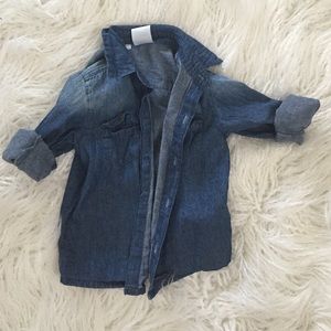 18months Kardashian Kids denim shirt