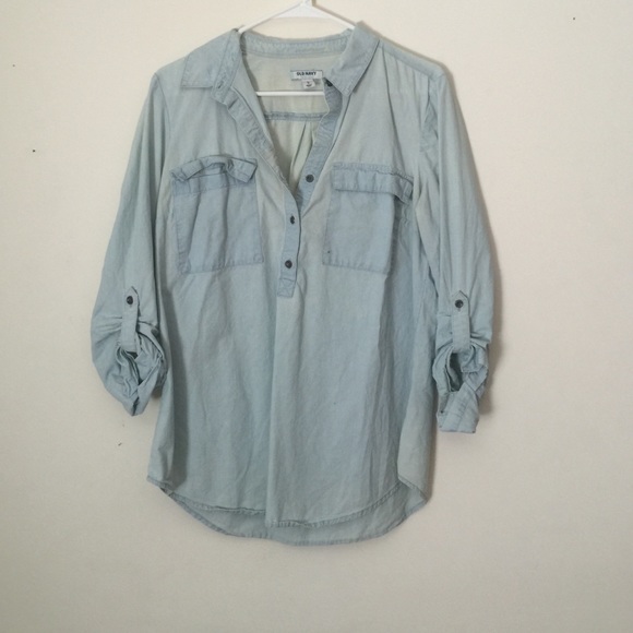 Chambray top