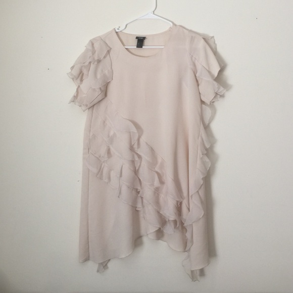 Flowy, blush top