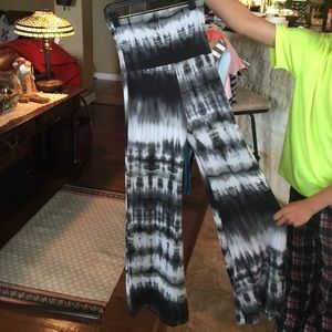 Adorable cotton pants tie-dye