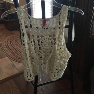 Beautiful crocheted vest