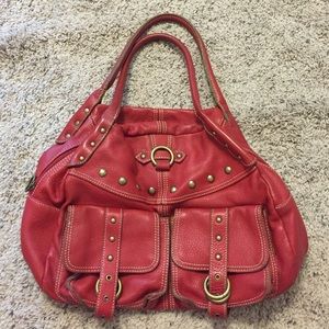 Hype leather handbag