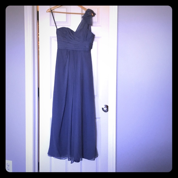 Gray bridesmaid dress. Size 4