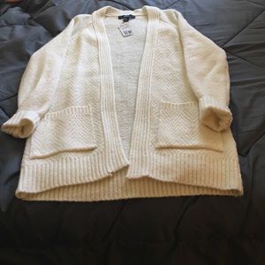 Forever 21: White cardigan