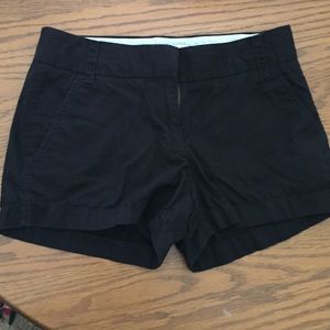 J. Crew black shorts