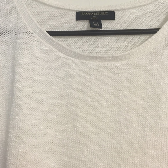 White Banana Republic top - Picture 2 of 2