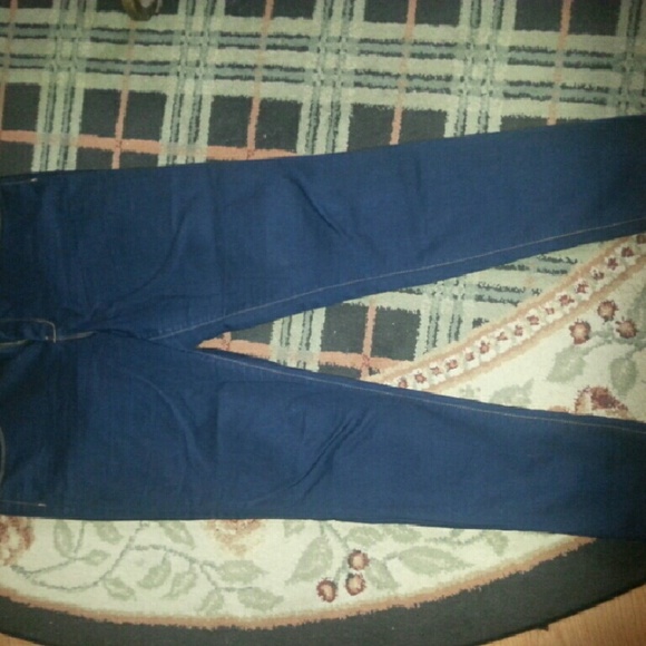A.N.A Dark Blue Wash Jeggings Size 14