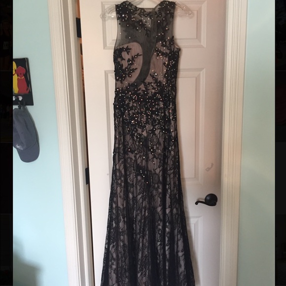 Mari Lee by Madeline Gardner Black prom dress - Picture 4 of 4