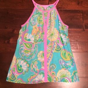 NWOT Lilly Pulitzer paisley top-XS