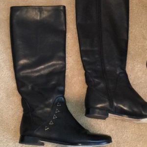 House of Harlow 1960 Billy Black Flat Boots