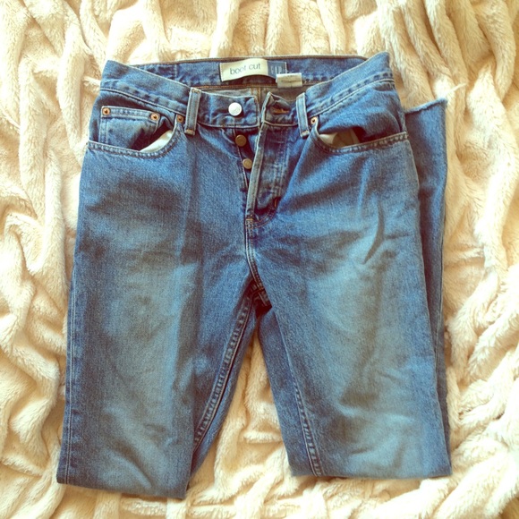 Vintage GAP Raw Hem Jeans