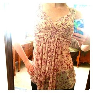 Express Flowery tank top🌼🌷🌸