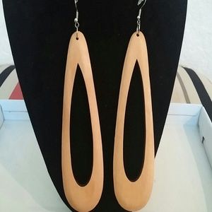 Light Wooden Earrings
