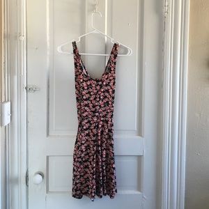 LA Hearts Floral peep dress