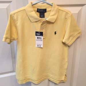 Ralph Lauren Boys 4T new with tags polo shirt