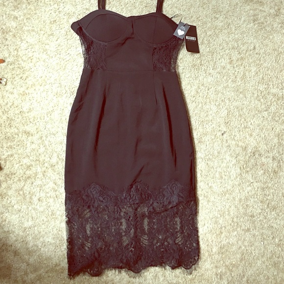 Misguided little black dress