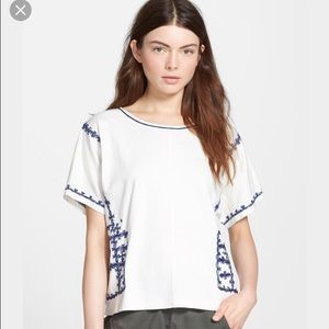 Madewell Embroidered Top