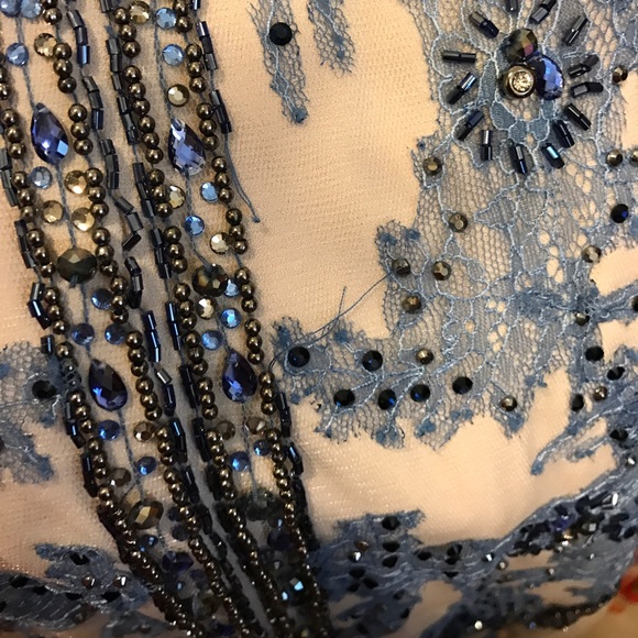 Terani Couture Embellished Sleeveless Gown Dress - Picture 4 of 4