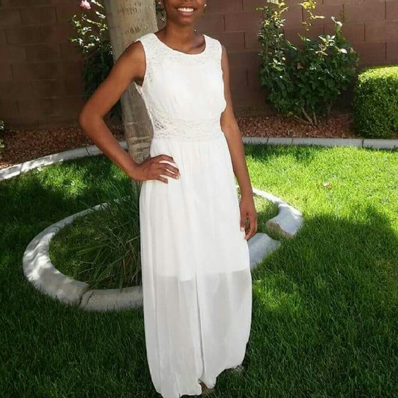 White dress