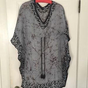 MATTA NY CAFTAN O/S 100% SILK