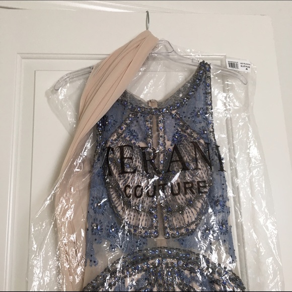 Addtl pics Terani Couture Embellished Gown - Picture 3 of 4