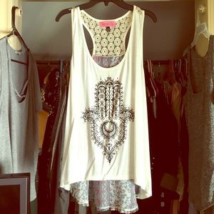 New Urban Hamsa design tank