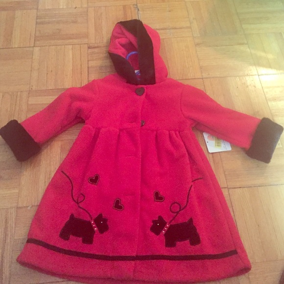 Brand new with tags 24 months toddler girl peacoat