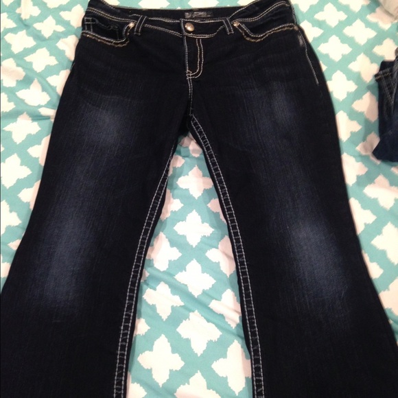 Silver jeans suki flap size 16 length 32