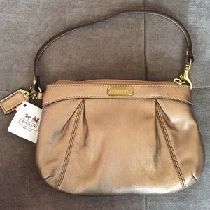 Coach Leather Wristlet