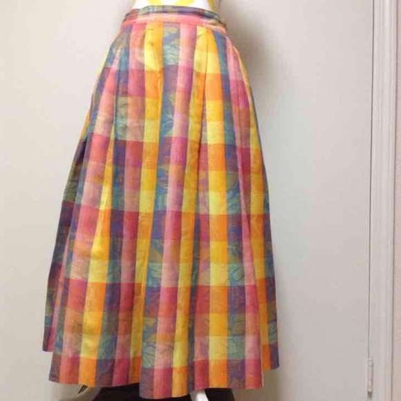 Dior Dresses & Skirts - Christian Dior Vintage Long Pleated Skirt