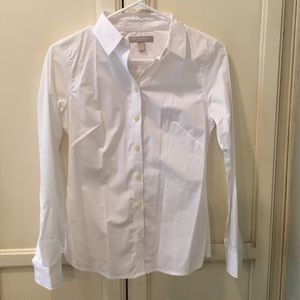 Crisp, white BR shirt