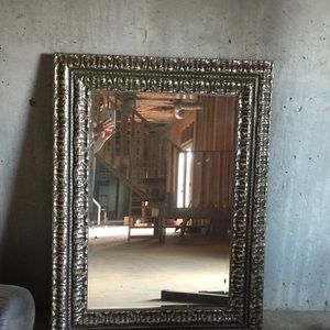Large wall mirror