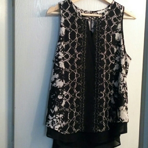 Violet + Clair printed top large - Picture 3 of 4